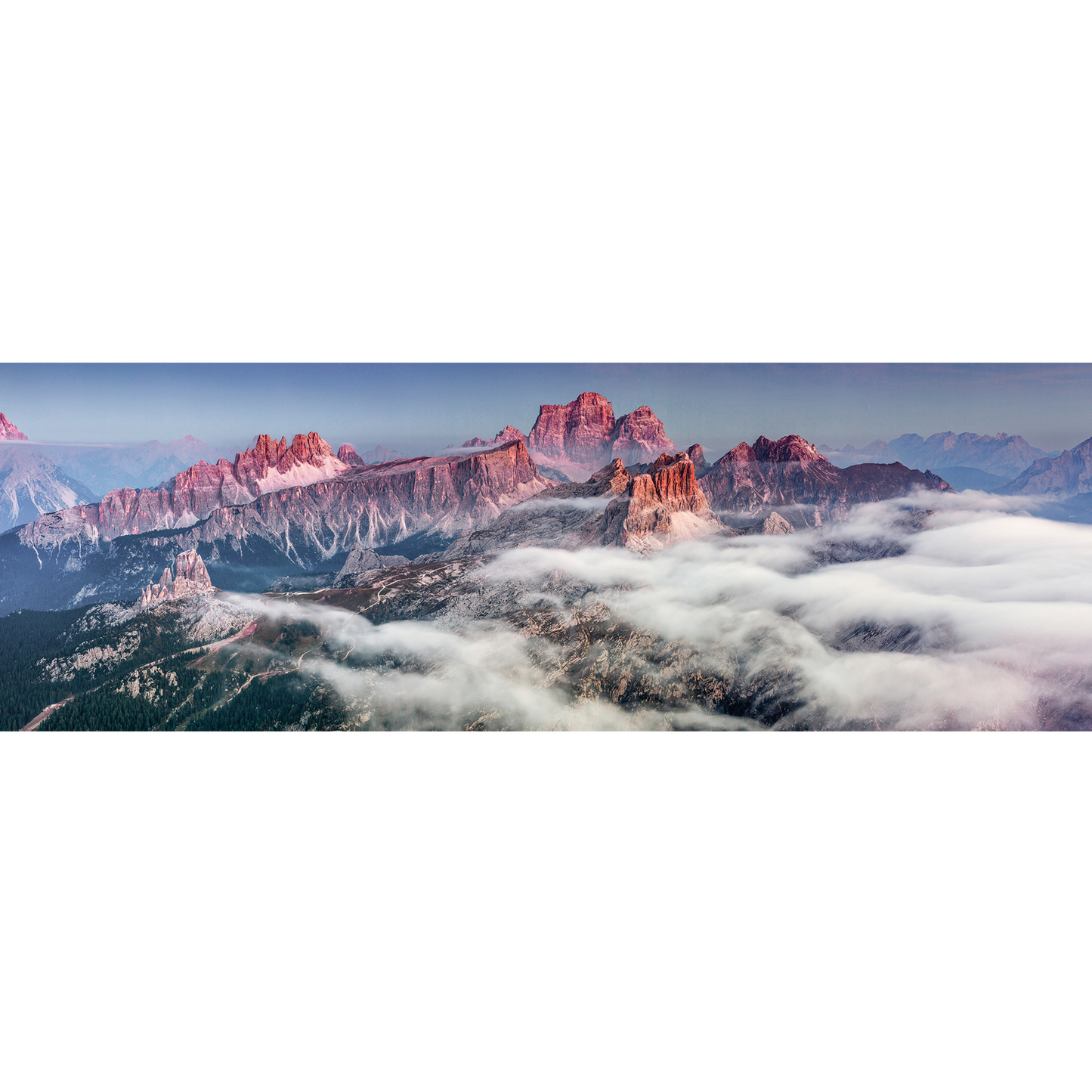 Vista dal Rifugio Lagazuoi
