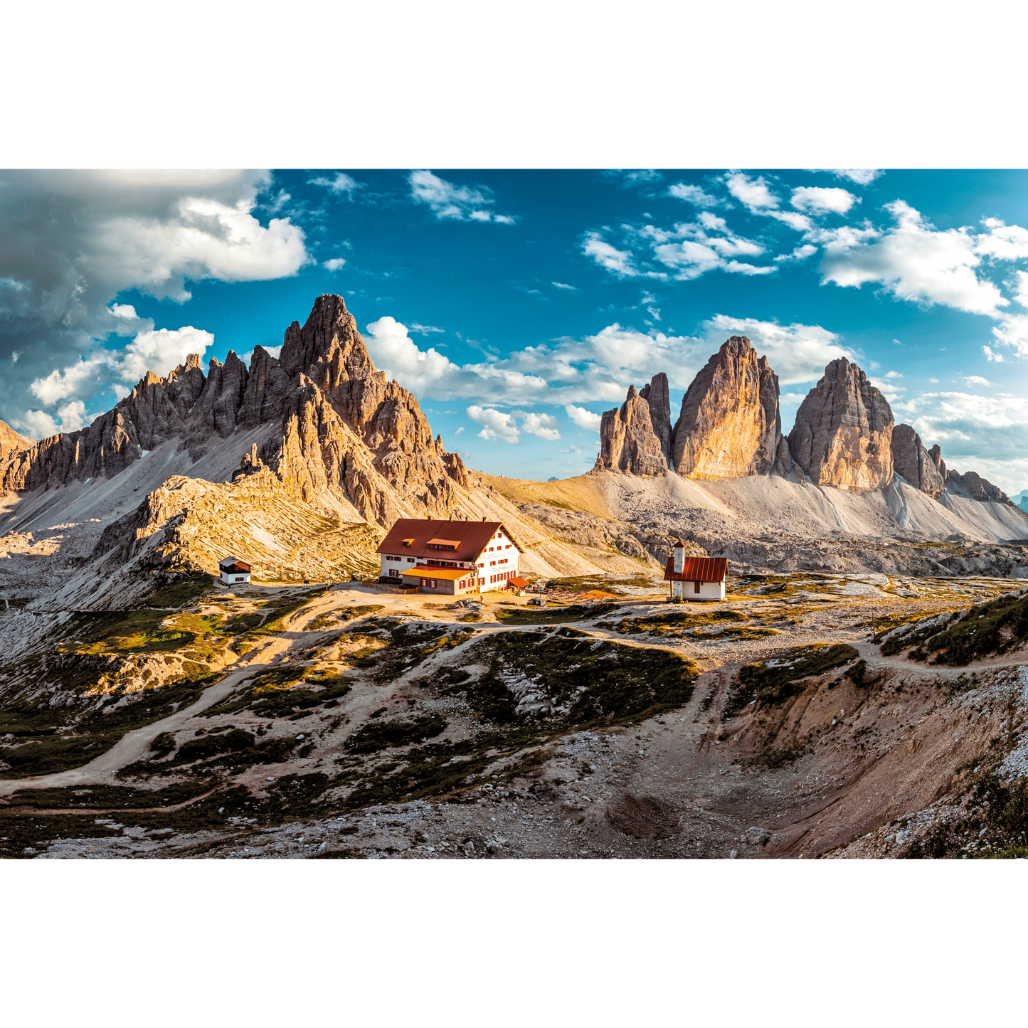 Monte Paterno e le Tre Cime di Lavaredo (Drei Zinnen)