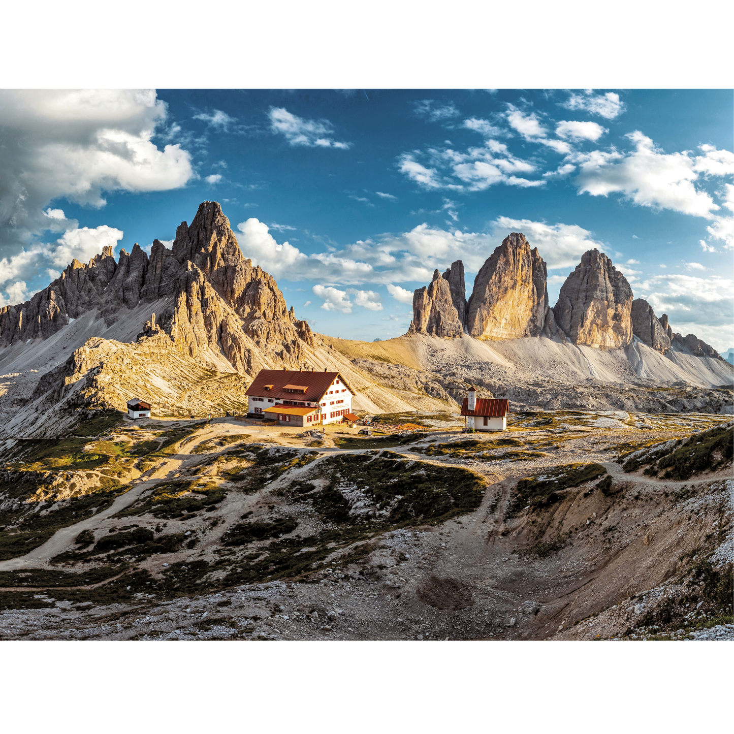 Monte Paterno e le Tre Cime di Lavaredo (Drei Zinnen)