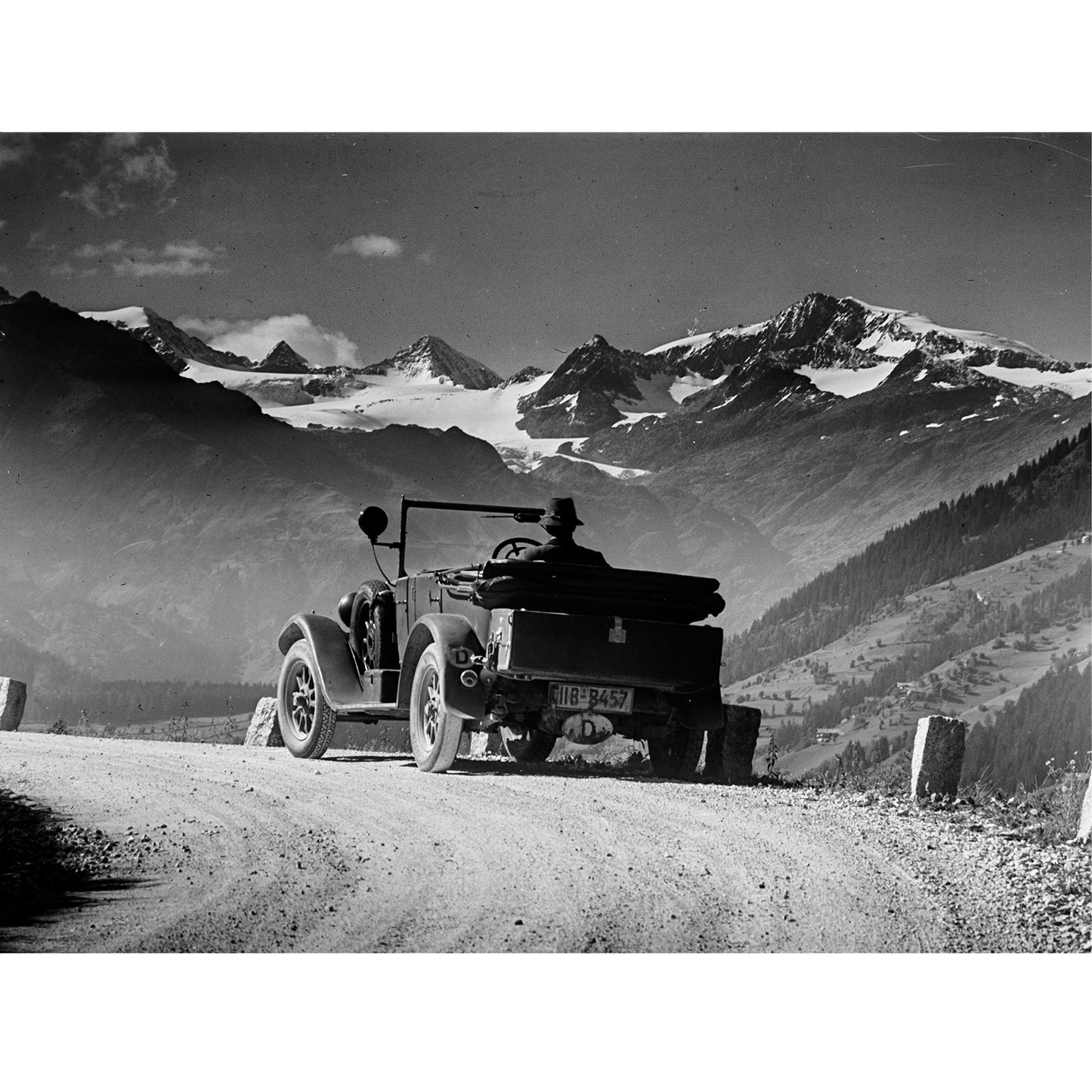 Hans Huber on the road (1920-1930)