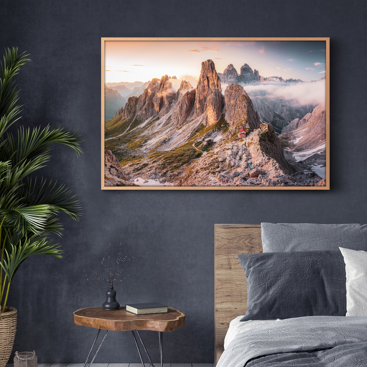 Wundt Tower and Tre Cime di Lavaredo