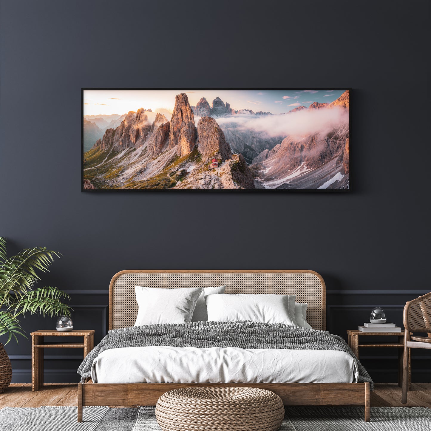 Wundt Tower and Tre Cime di Lavaredo