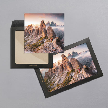 Wundt Tower and Tre Cime di Lavaredo