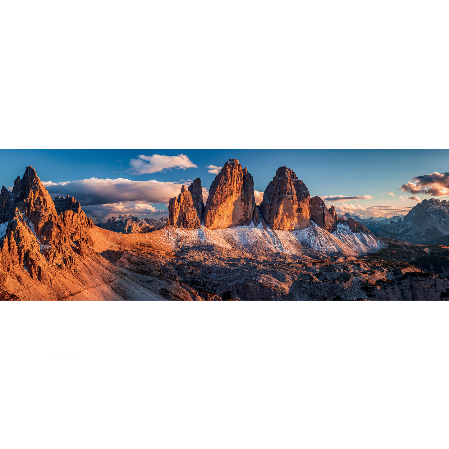 Tre Cime di Lavaredo  e  Monte Paterno