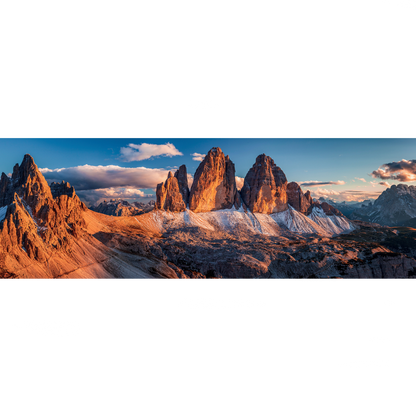 Tre Cime di Lavaredo  e  Monte Paterno