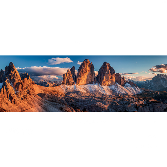 Tre Cime di Lavaredo  e  Monte Paterno