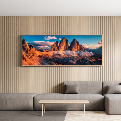 Tre Cime di Lavaredo  e  Monte Paterno