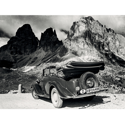Sella Pass and Sassolungo (1920-1930)