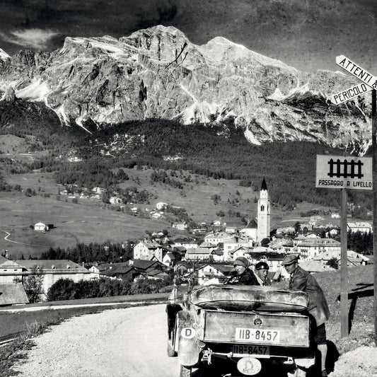 Cortina  d'Ampezzo e le Tofane (1920-1930)