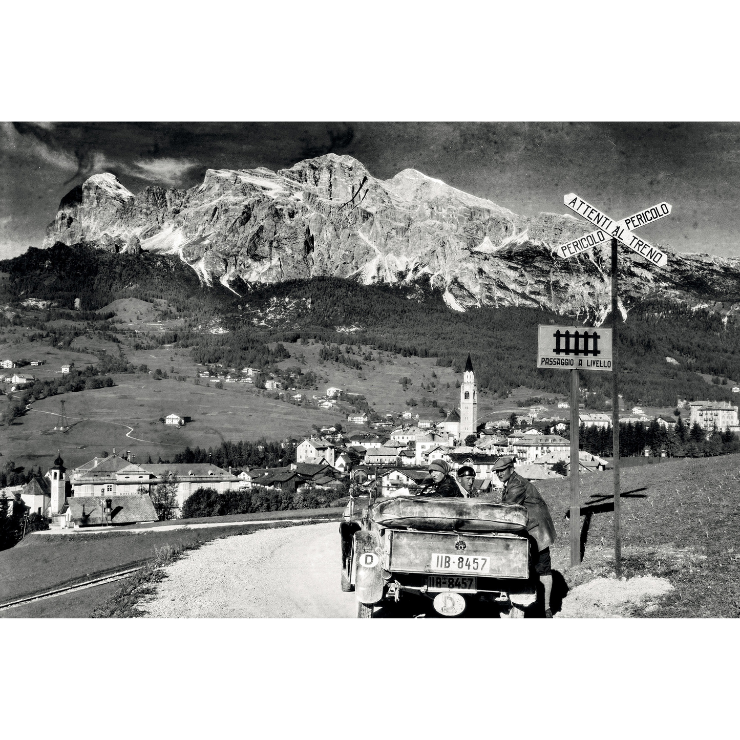 Cortina d'Ampezzo and the Tofane (1920-1930)