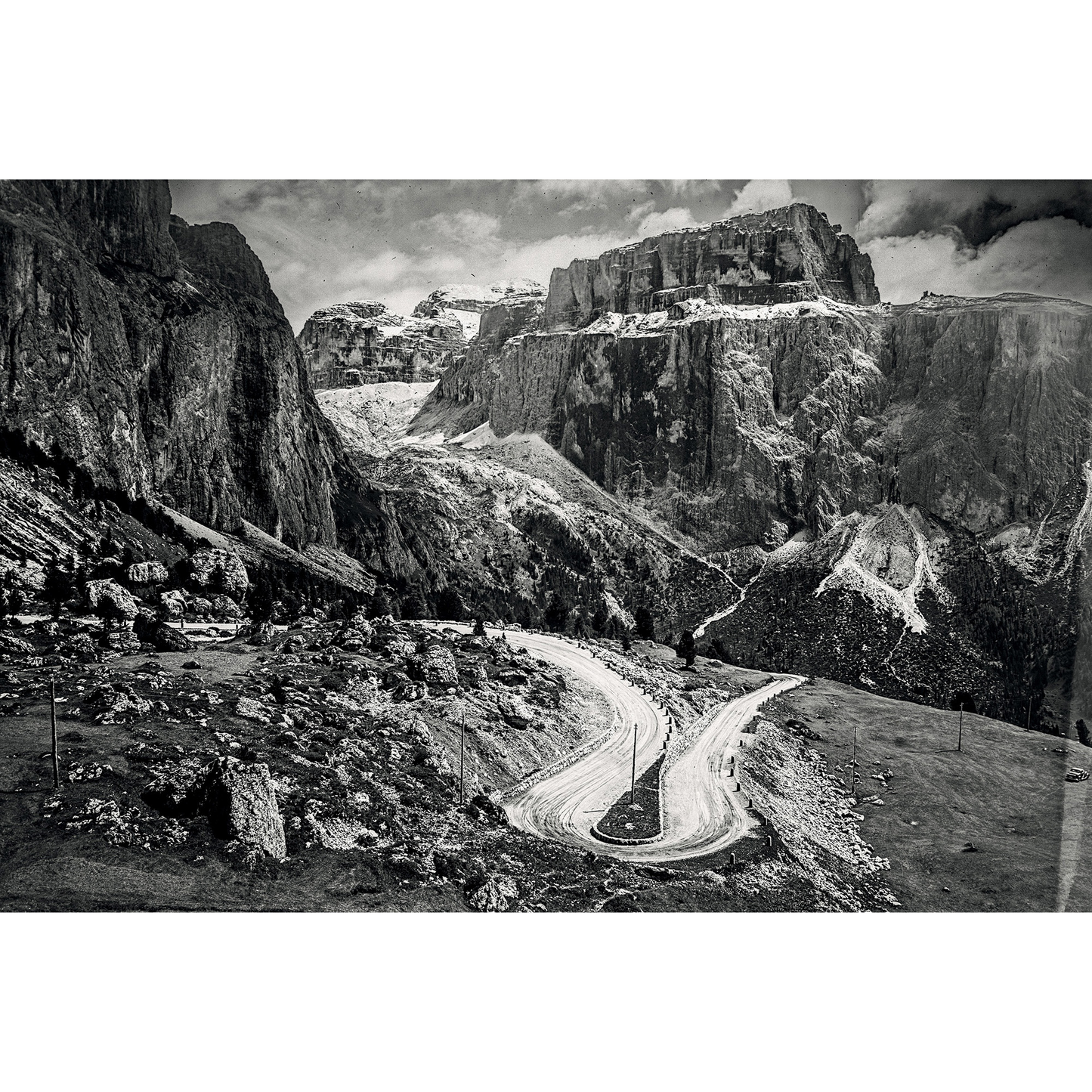 Passo Sella e il massiccio del Sella (1920-1930)