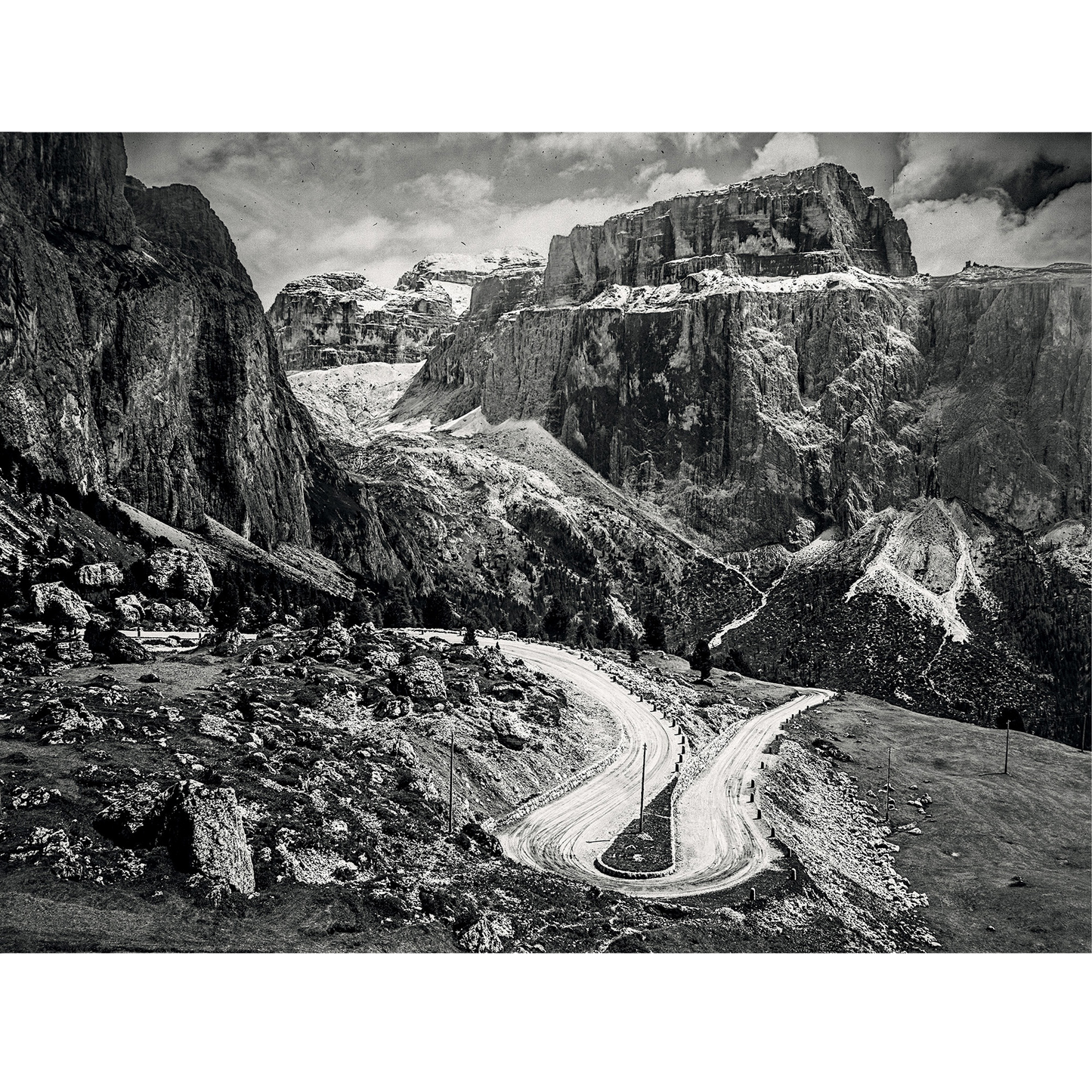 Passo Sella e il massiccio del Sella (1920-1930)